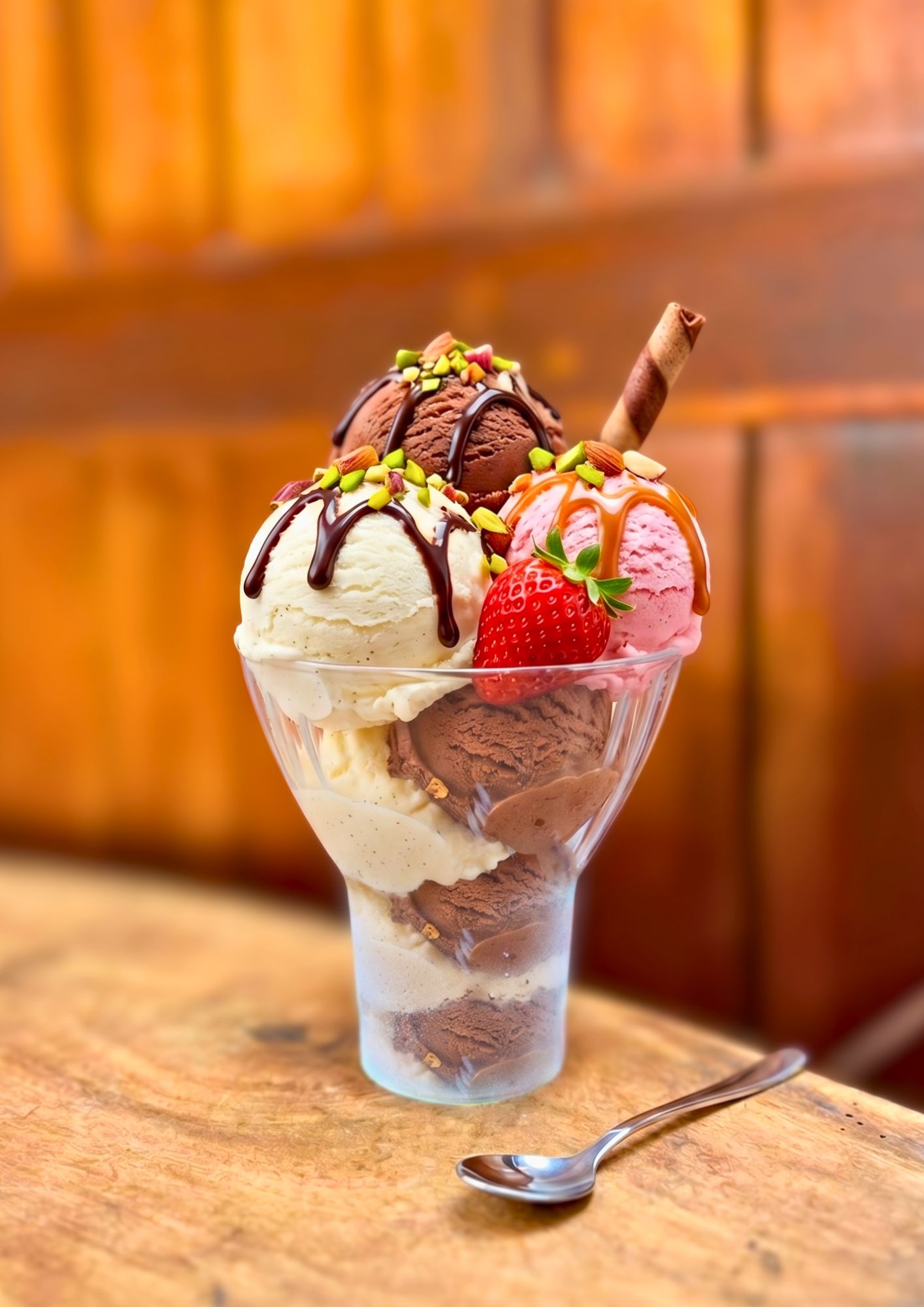 Copa de helado grande