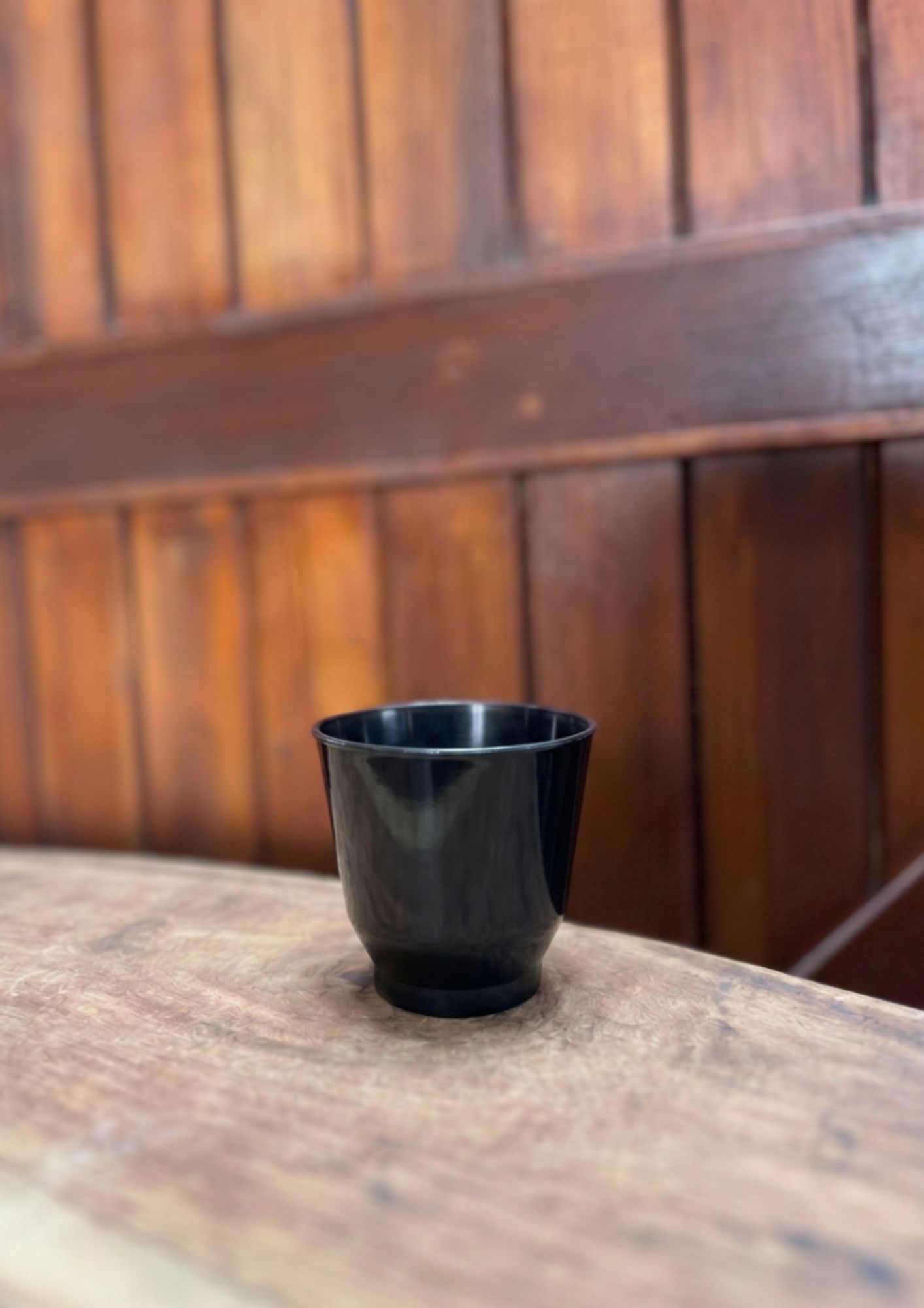 Vaso 140 cc PP - negro