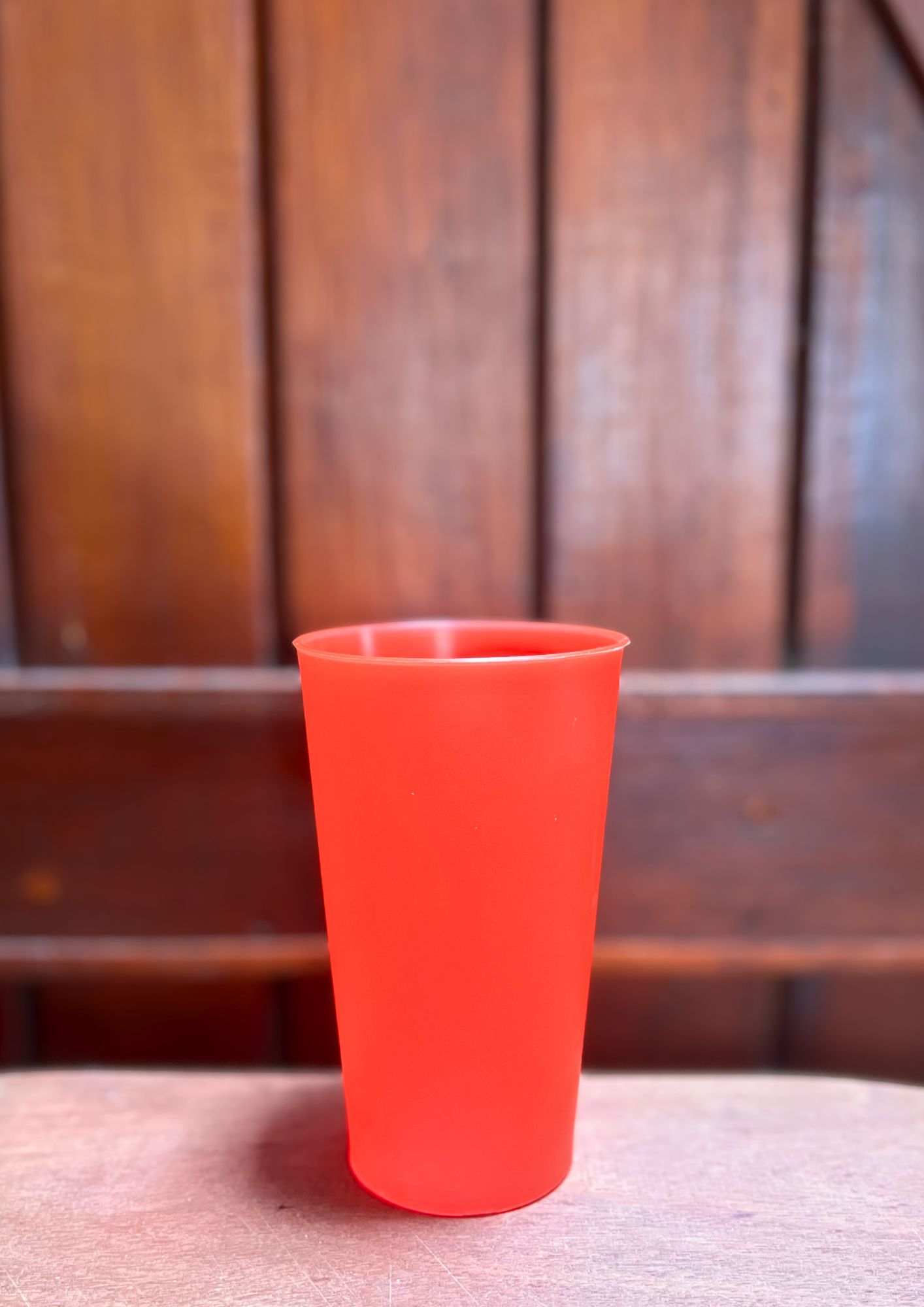Vaso reutilizable 300 cc · Rojo