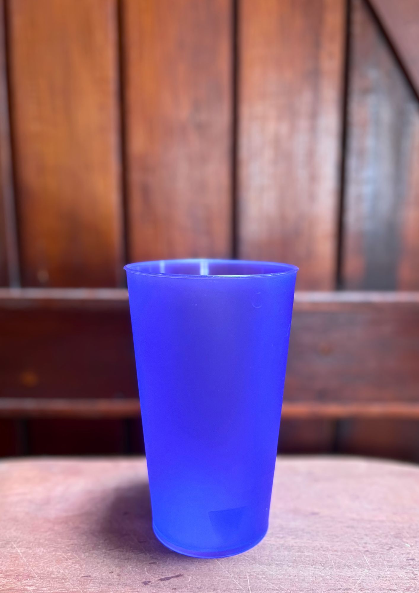 Vaso reutilizable 400 cc · Azul