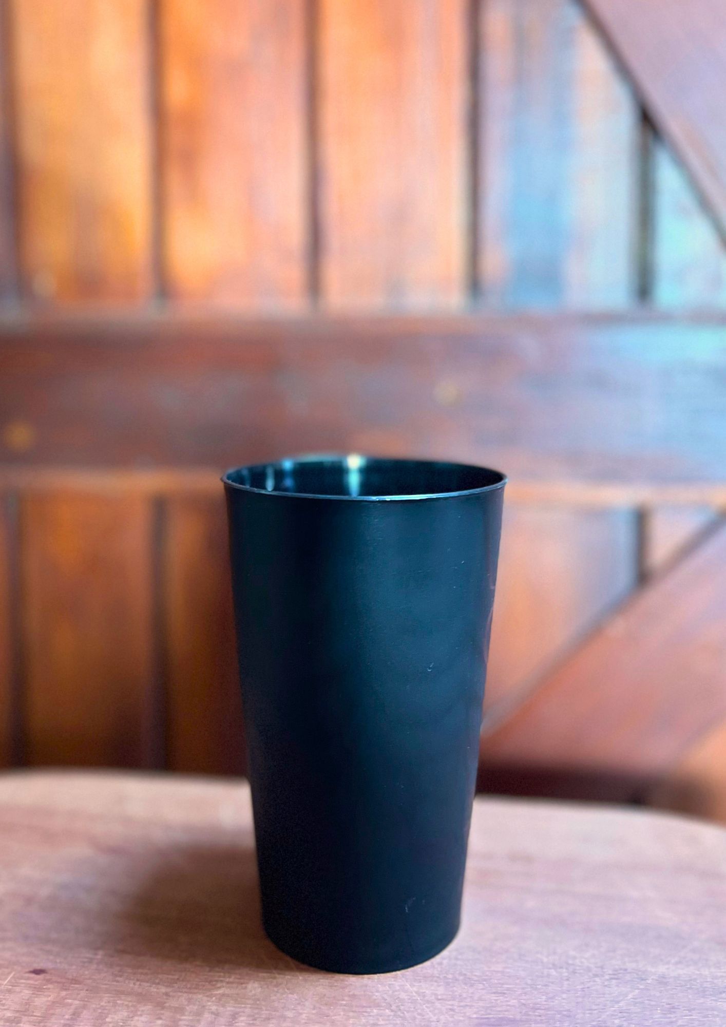 Vaso reutilizable 400 cc · Negro