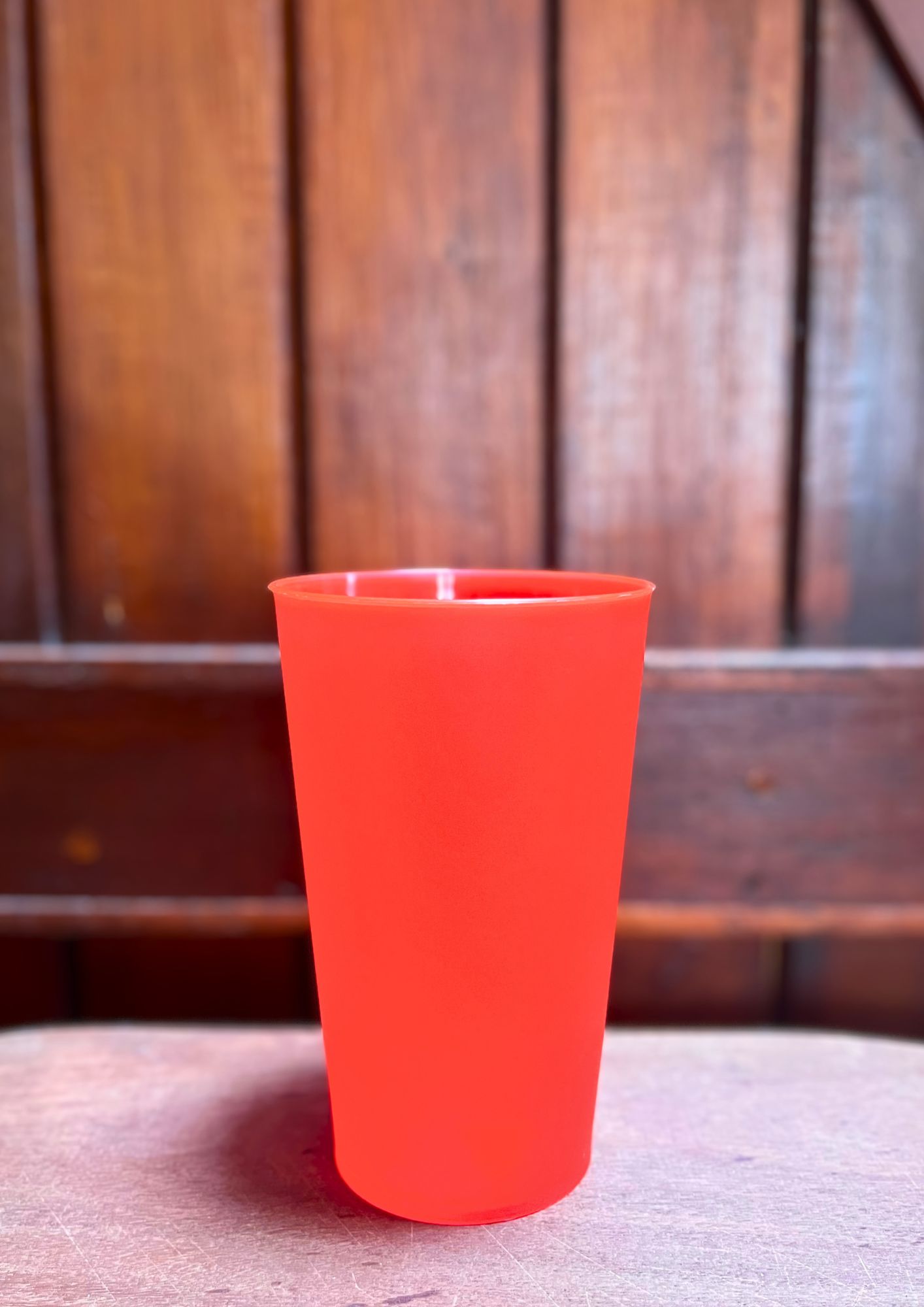 Vaso reutilizable 400 cc · Rojo