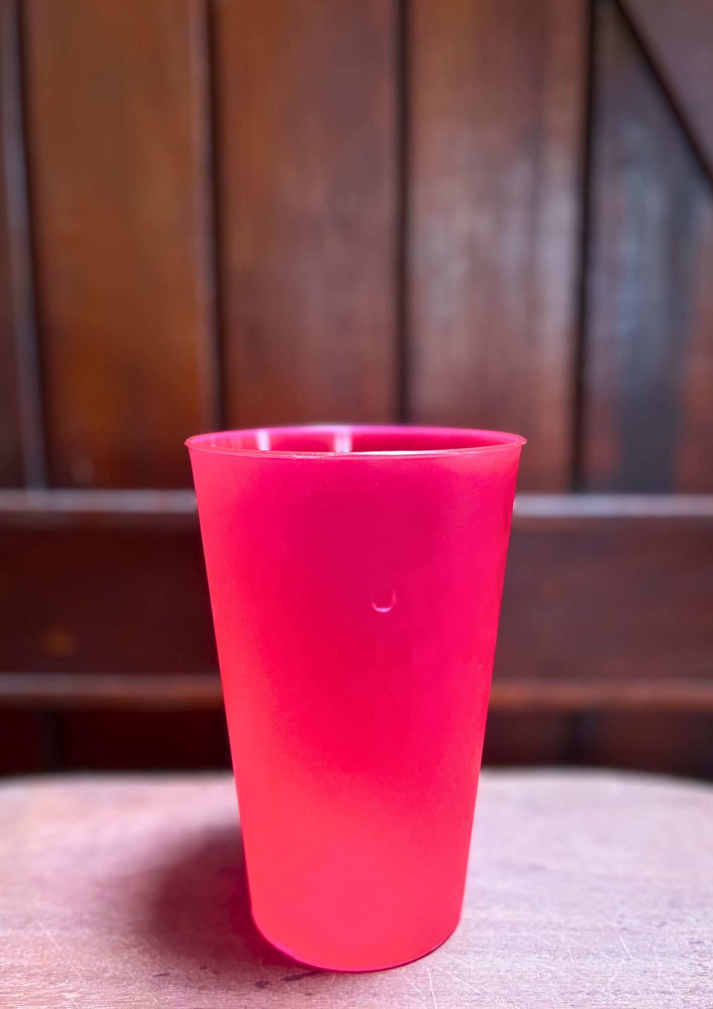 Vaso reutilizable 500 cc · Rojo